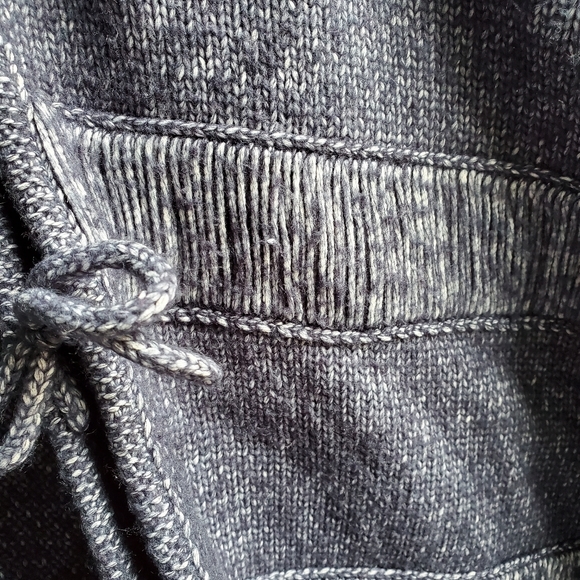 Handmade Cape Poncho with Fringe Wool? Soft Warm Size XL XXL - Picture 3 of 5